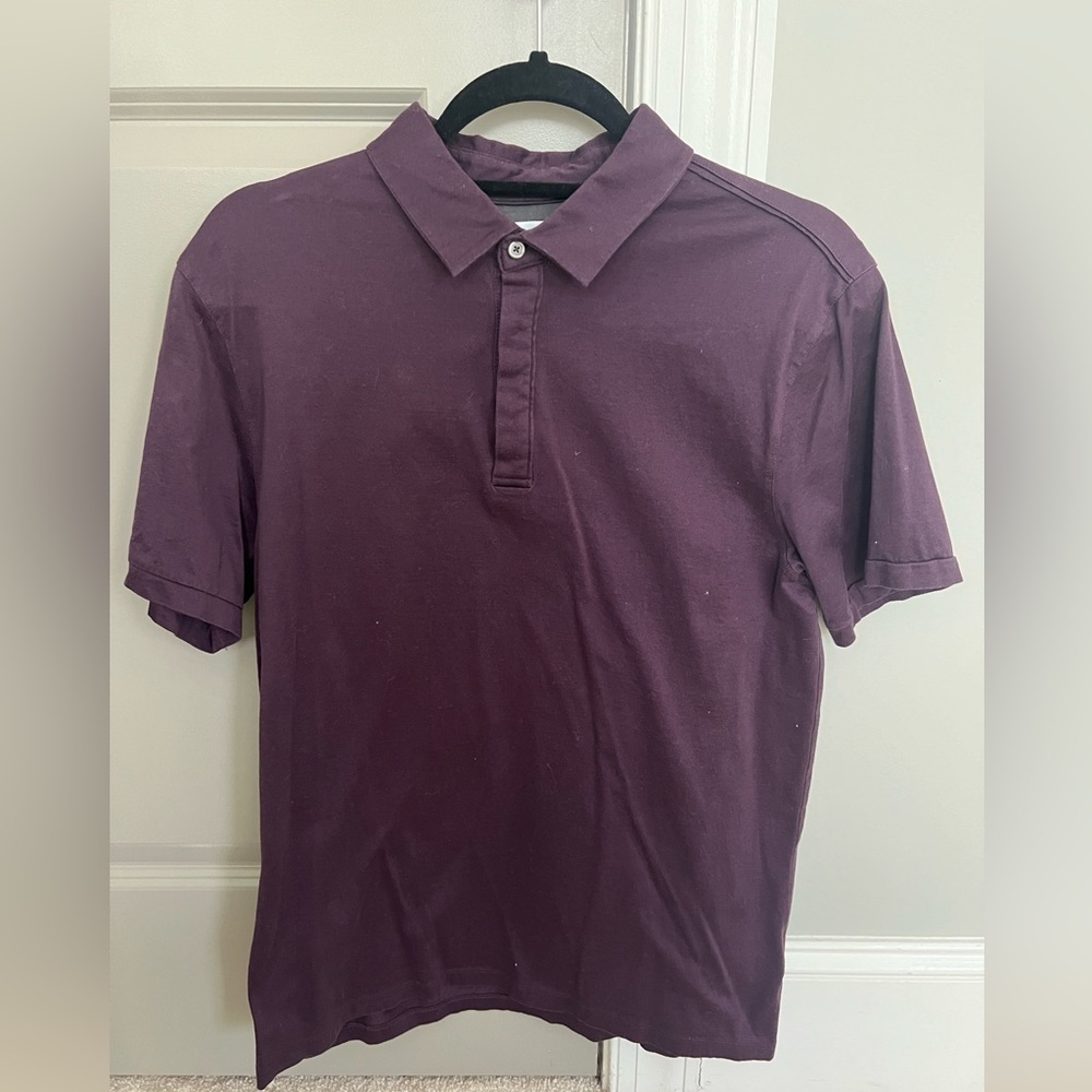 Calibrate Polo - Maroon